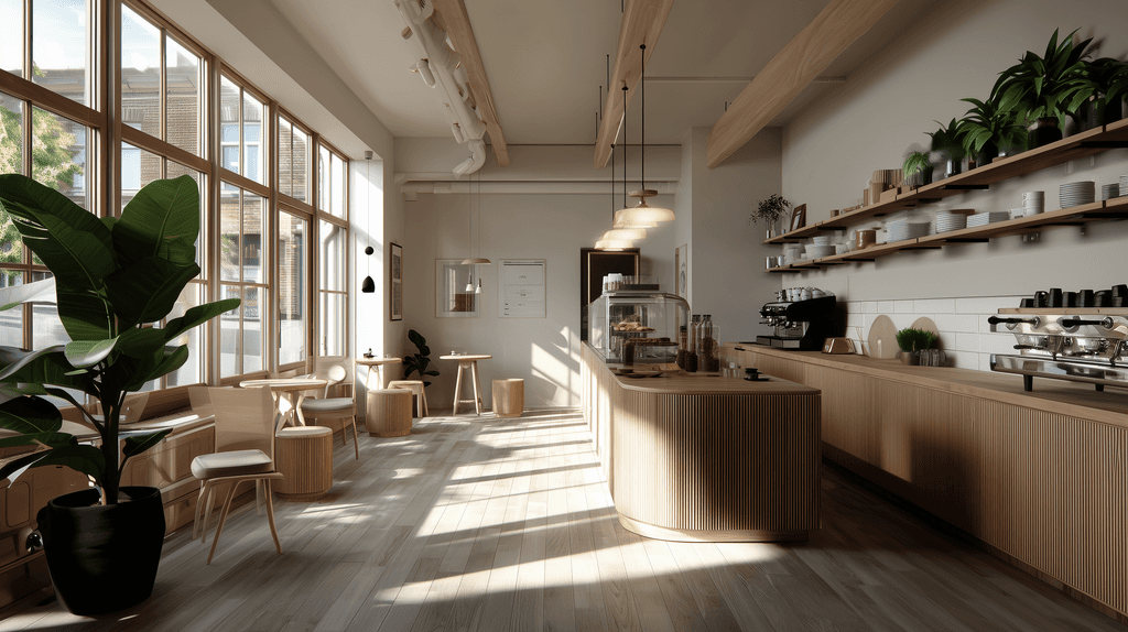 Image of Zen dining space